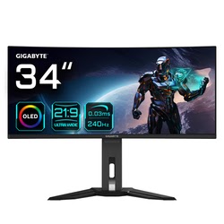34" CURVE OLED UWQHD 240Hz/0.03ms/USB-C/HP