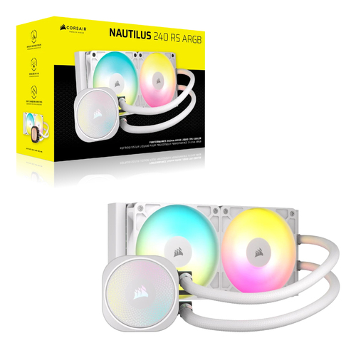 NAUTILUS 240 ARGB - 240 mm - Blanc-Seconde Vie-Très Bon Etat