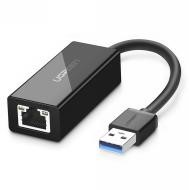 Adaptateur RJ45 vers USB 3.0/0.10m/Noir#
