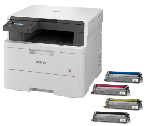 DCP-L3520CDWE Laser + Cartouche TN248 CMYK
