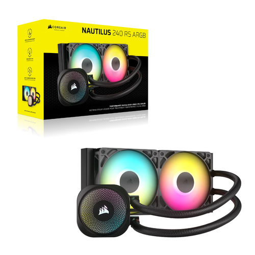 NAUTILUS 240 ARGB - 240 mm - Noir