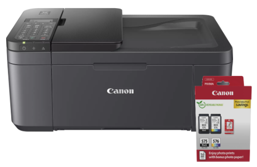 PIXMA TR4755i Black + Cartouche Pack PG-575/CL-576