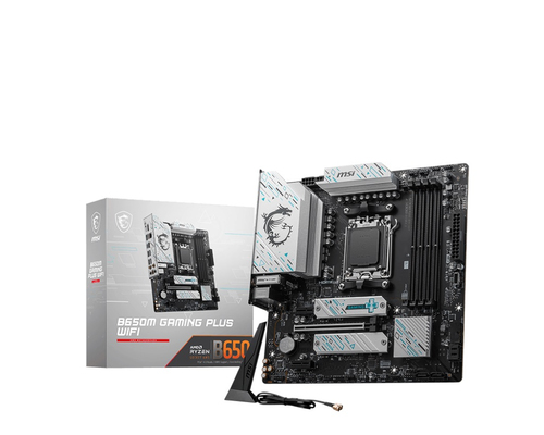 B650M GAMING PLUS WIFI - B650/AM5/DDR5/mATX-Seconde Vie-Etat Satisfaisant