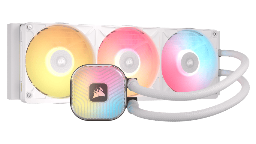 iCUE LINK TITAN II 360 RX RGB - 360mm - Blanc