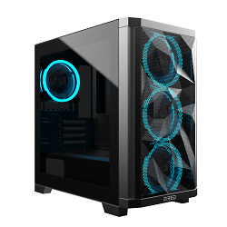 StarDust Mini Noir ARGB - mT/sans alim./mATX-Seconde Vie-Bon Etat