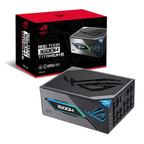ATX 1600W - 80+ Titanium - ROG THOR 1600T3 Gaming#