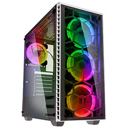 Observatory RGB White - MT/E-ATX/Verre trempé -Seconde Vie-Très Bon Etat