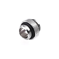 Fitting Mâle/Mâle droit argent - 14mm#