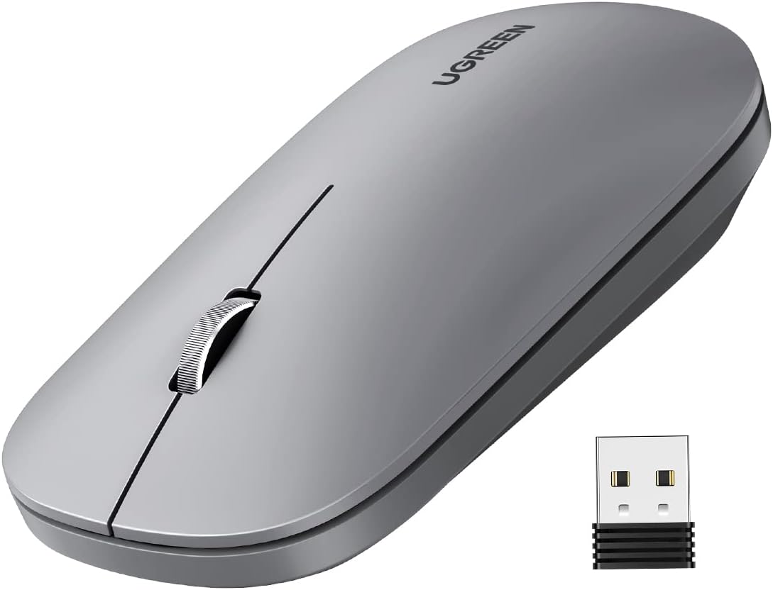 Ultra Slim Portable - Sans fil/USB/Gris#