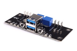 Front I/O-Panel avec USB 3.0 pour Rack 1U 