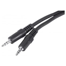 Câble Audio Jack 3.5 mâle/mâle - 5m#