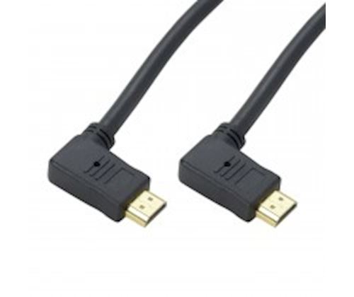 Connecteur HDMI Coudé à 90° 3.00 m Anthracite