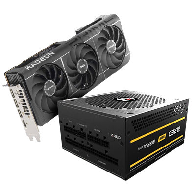Prime Radeon RX 9070 EVO OC 16Go+MRR-1050AG VP2