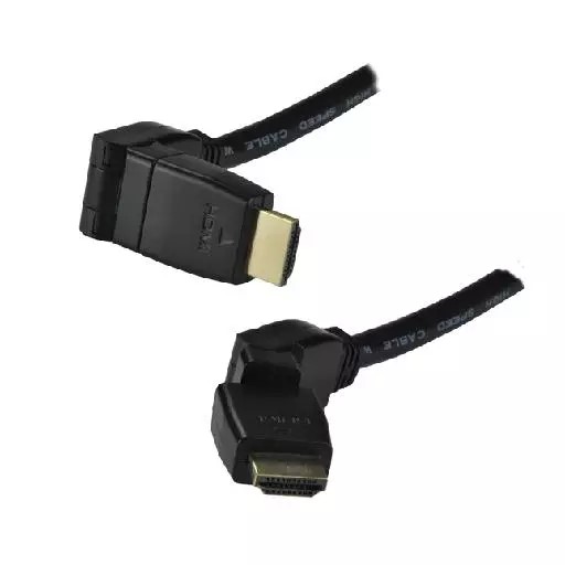 Câble HDMI Rotatif Haute Vitesse - 1.8m