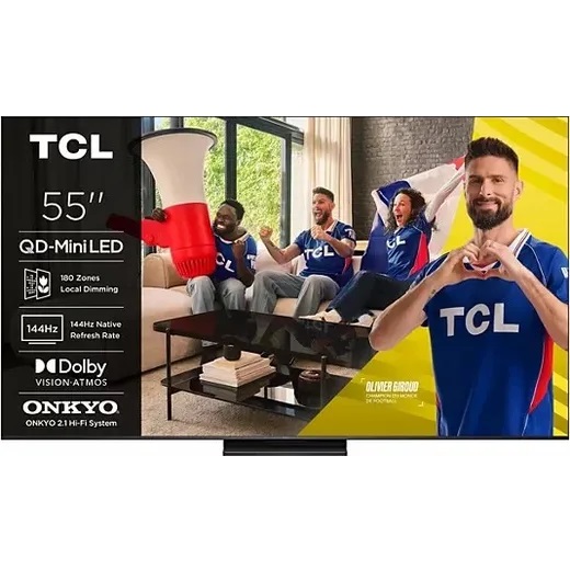 55C69K 55"QLED 4K/144Hz/Google TV/Wifi/BT/FS PP