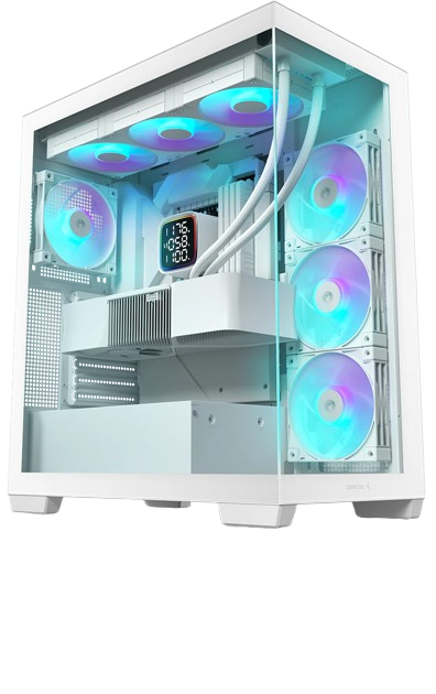 CG580 4F Blanc - MT/Sans Alim/ATX#