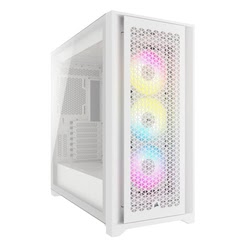5000D RGB AirFlow - MT/Sans Alim/E-ATX - Blanc