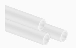 Tube Rigide Satin Blanc 10/14mm 3x1m