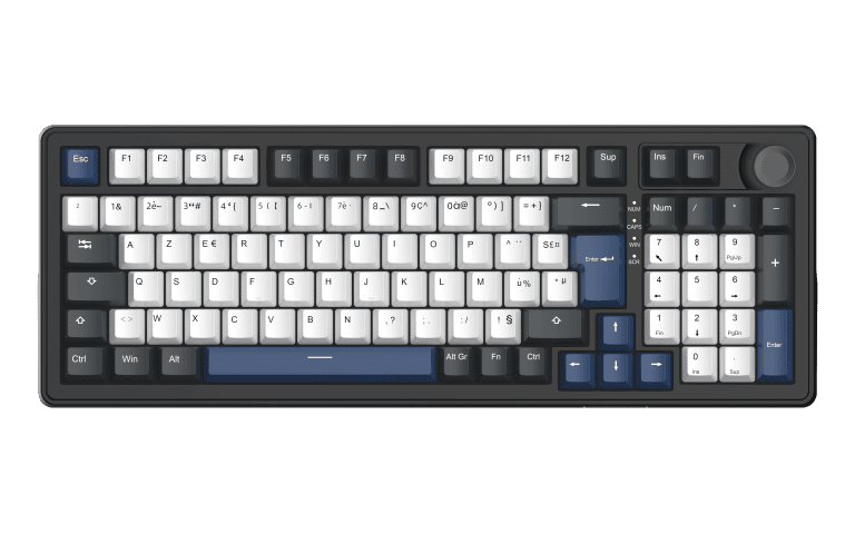 Keyz Elite 400 HE - Filaire - Noir/Bleu
