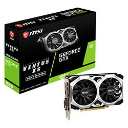 GTX 1650 D6 VENTUS XS OCV1 -GTX1650/4G/DVI/HDMI/DP