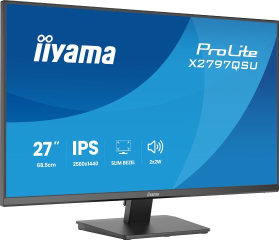 X2797QSU-B1 27" QHD/75Hz/IPS/1ms/HP/USB HUB