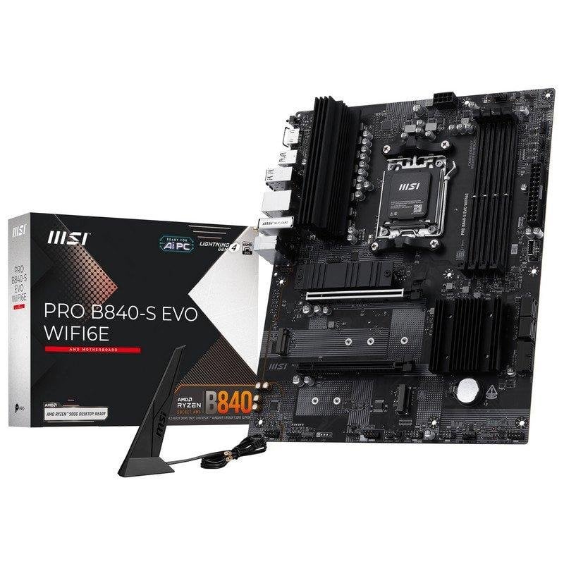 PRO B840-S EVO WIFI6E - B840/AM5/DDR5/ATX-Seconde Vie-Très Bon Etat