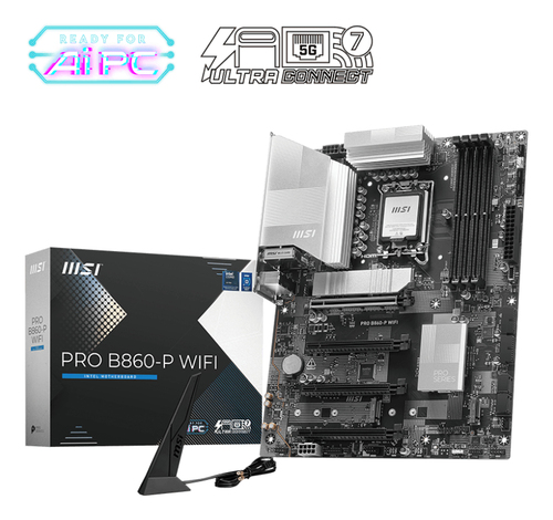 PRO B860-P WIFI - B860/LGA1851/DDR5/ATX