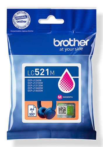 Cartouche d'encre LC521M - Magenta#