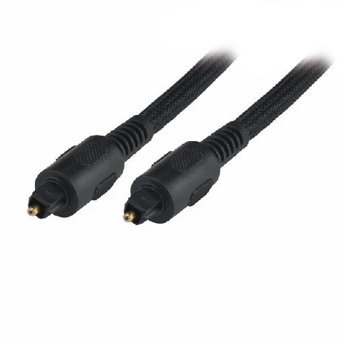 Câble audio optique tressé mâle / mâle - 3m#