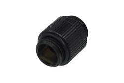 Fitting double écrou G1/4 AG vers G1/4 AG - Noir 