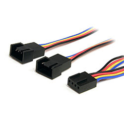Câble répartiteur ventil. 4Pin PWM - FAN4SPLIT12#