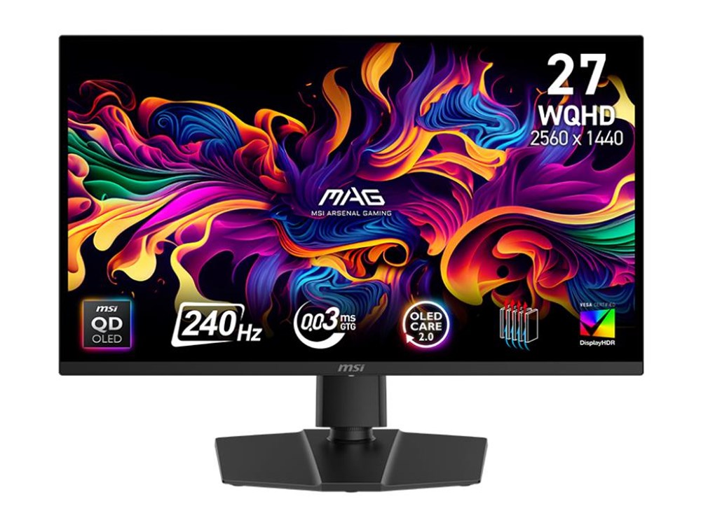 MAG 26.5" OLED QHD/240Hz/0.03ms/HDR/Adaptive-Sync#