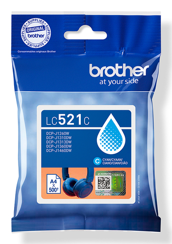 Cartouche d'encre LC521C - Cyan#