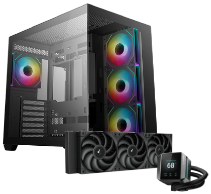 CG530 4F + Watercooling LCD Mystique 360 Noir#