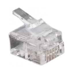 Connecteur RJ11 4/6 brins (sachet de 10) 
