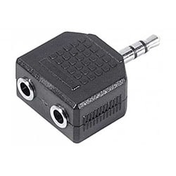 Doubleur Audio Jack 3.5 mâle/femelle#